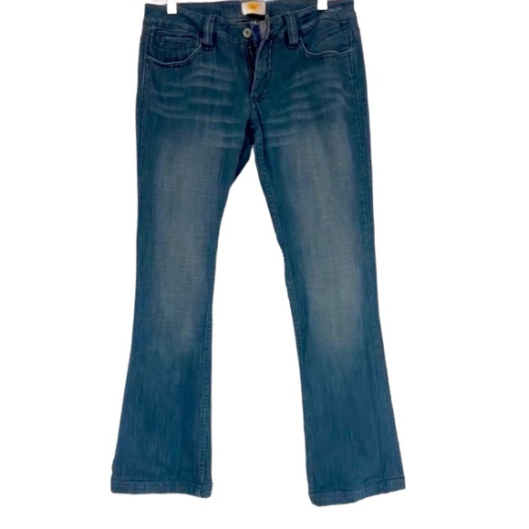 Antik Denim Denim - ANTIK DENIM ~ Low rise medium wash distressed straight leg jeans size 31